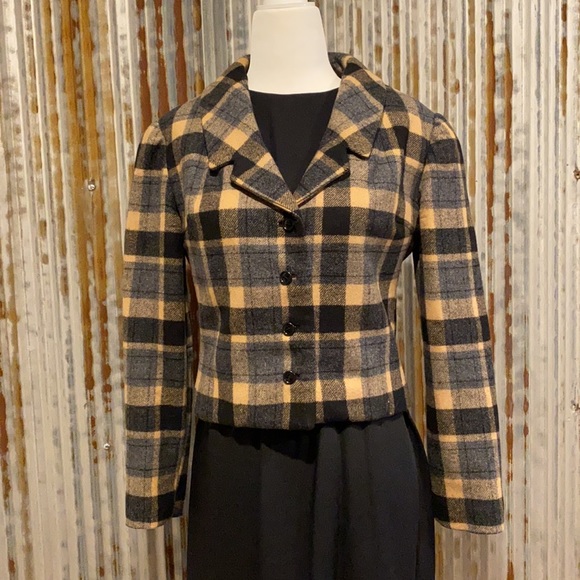 Vintage Marima Couture I.Magnin & Co. lined wool blazer - Picture 3 of 5